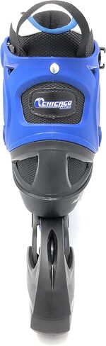 Chicago Skates Boys Adjustable Inline Skates - Medium Sizes J13-4 - Blue in Saudi Arabia