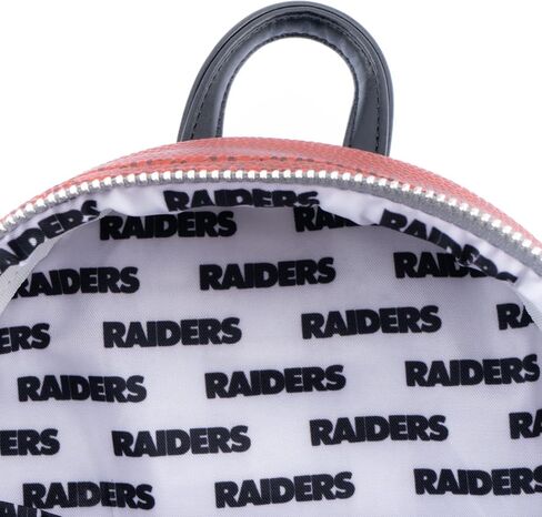 Loungefly NFL: حقيبة ظهر تحمل شعار Las Vegas Raiders Pigskin in Saudi Arabia