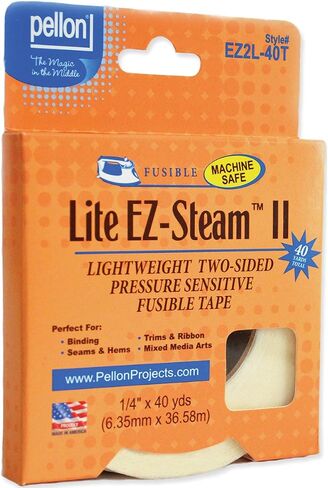 شريط Pellon EZ2L-40T EZ Steam II Lite 44200 X40 ياردة - أبيض in Saudi Arabia