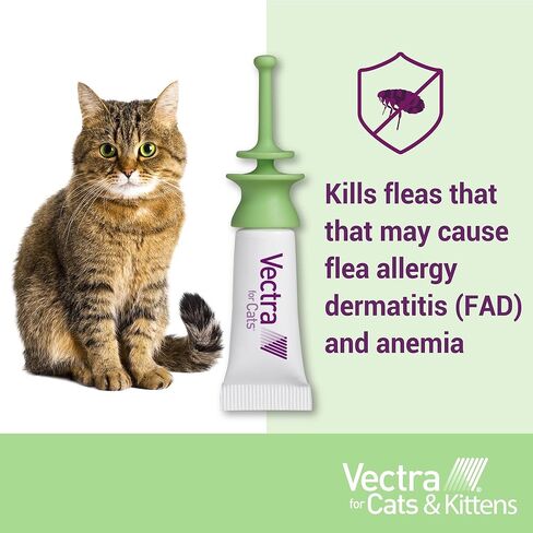 فيكترا للقطط التي يزيد وزنها عن 9 رطل، 3 جرعات باللون الأخضر من سيفا in Kuwait