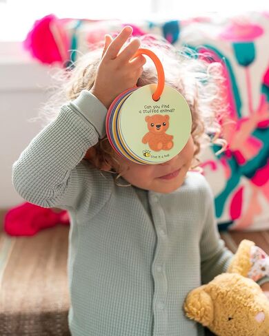 MOLLYBEE Kids Preschool Scavenger Hunt Cards at Home, Preschool Games, Gifts for Ages 3,4 in Saudi Arabia
