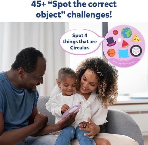 Skillmatics Card Game for Toddlers - Jump & Learn Letters, Numbers, Shapes & Colors, Preschool Learning, Travel Toys, Gifts for Kids Ages 2, 3, 4, 5 in Kuwait