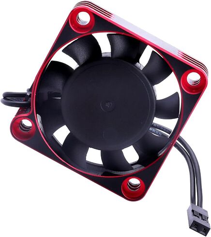 High Speed RC Motor Cooling Fan 40x40mm for ESC/Motor Heat Sink Replacement (Red) in Saudi Arabia