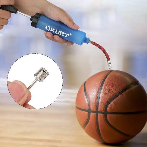 QKURT Bike Valve Adapter Set, 12pcs ValveAdapter Compressor Ball Needle Bicycle Pump Valve Extensions for Bike Tire Balls Balloon in Saudi Arabia