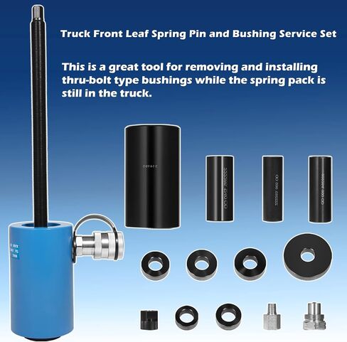 Sunluway 5080A Leaf Spring Pin and Bushing Service Set (Truck Front) Deliver 10 Tons of Hydraulic Force,Spring Pin Bushing Puller Tool in Saudi Arabia