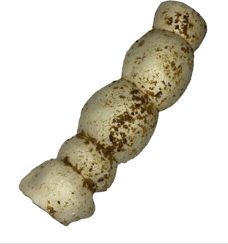 123 Treats Thick Beef Cheek Retriever Roll Chews for Dogs (10-12" - (6 Count) with Bully Dust) in Saudi Arabia