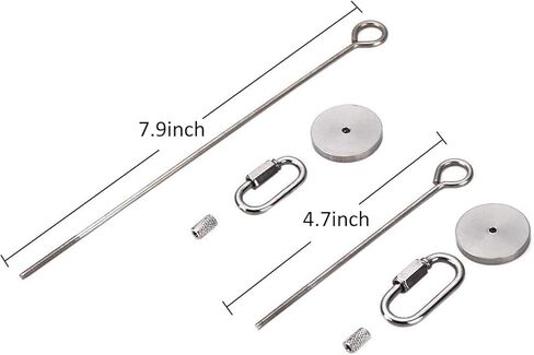 URBEST Bird Food Holder, Bird Feeders, Stainless Steel Parrot Fruit Vegetable Stick Holder, Bird Treat Skewer (Small+Large) in Kuwait