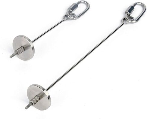 URBEST Bird Food Holder, Bird Feeders, Stainless Steel Parrot Fruit Vegetable Stick Holder, Bird Treat Skewer (Small+Large) in Kuwait