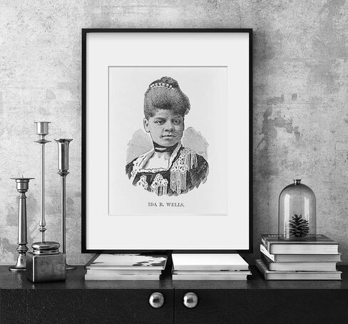 INFINITE PHOTOGRAPHS Photo: Ida B. Wells | 1891 | Afro-American Press | Historic Photo Reproduction | Historic Wall Art in Saudi Arabia