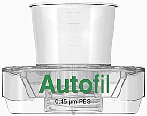 Autofil 1161-RLS Bottle Top Filtration Funnel Only, 250 ml, 0.45 m PES (Pack of 24) in Saudi Arabia