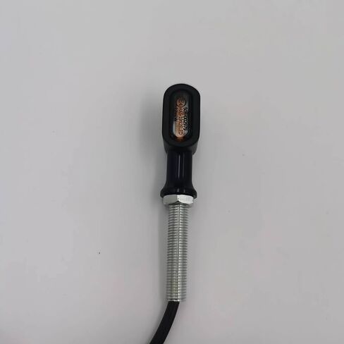 إشارات الانعطاف الخلفية للدراجات النارية العالمية من M Maintenanse، مصابيح فرامل صغيرة LED متوافقة مع Harley Honda Kawasaki سوزوكي Triumph Yamaha (شكل رصاصة سوداء (1162A)) in Kuwait