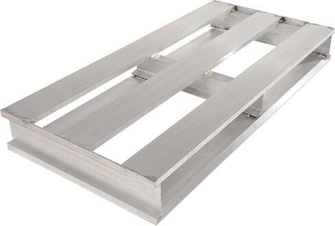 Vestil AP-3624 Aluminum Heavy Duty Half Pallet 24 in. x 36 in. x 6 in. 4000 Lb. Capacity Silver in Saudi Arabia