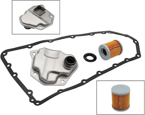 Nakkaa Automatic Transmission with Disc Seal Oil Cooler Return Compatible with Rogue 2008-2013 Compass 2008-2015 JF011E RE0F10A in Saudi Arabia