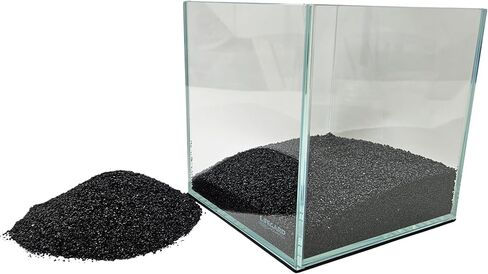 Lifegard Black Satin Premium Aquarium Sand (5 lb) in Saudi Arabia