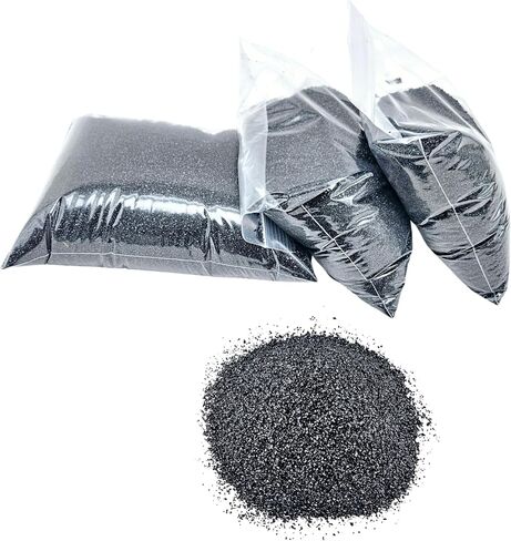 Lifegard Black Satin Premium Aquarium Sand (5 lb) in Saudi Arabia