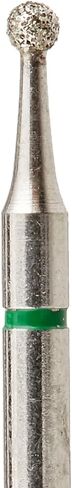 Crosstech 801/012C Multi-Use Diamond Bur, Friction Grip Shank, Coarse, Round, 1.2mm Head Size, Pack of 5 in Saudi Arabia