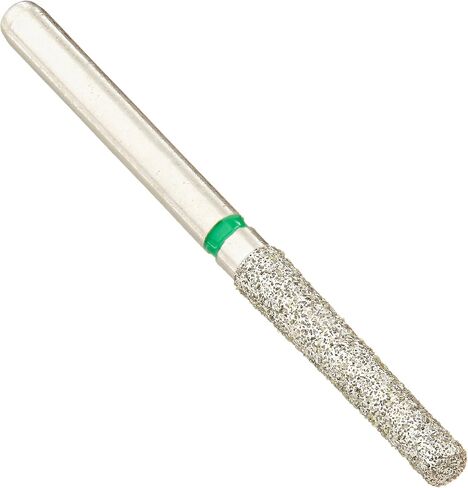 Crosstech Multi-Use Diamond Burs 848/018C (1.8mm head size, 10.0mm head length), Friction Grip Shank, Coarse, Flat End Taper (Pack of 5) in Saudi Arabia