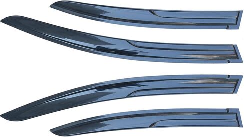 BeeGo Window Vent Visor Deflectors Rain Guards 6pcs Compatible with Toyota Rav4 2019 2020 2021 2022 2023 Rain Guards for Car Windows Accessories Black Sports Style in Saudi Arabia