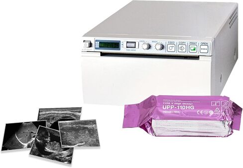 UPP-110HG Sony Compatible Ultrasound Paper(110mm x 18m)10 roll,for Sony Ultrasound Thermal Print Film in Saudi Arabia