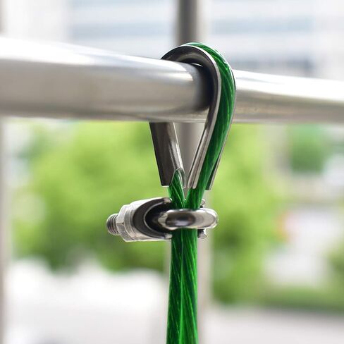 8 PCS M10 Stainless Steel Thimbles for 3/8 inch (10mm) Diameter Wire Rope Cable Timble Rigging in Saudi Arabia