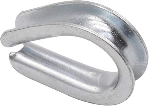 KIKEEP 1 حزمة 304 سلسلة من الفولاذ المقاوم للصدأ كشتبان سلك حبل كابل الكشتبانات تزوير لوس كابلوير كشتبان (M16 لحبل سلك 5/8 بوصة) in Kuwait