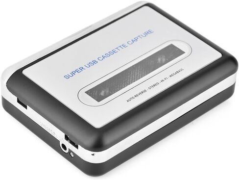 محول كاسيت إلى MP3، مشغل شريط Walkman، شريط كاسيت USB شخصي إلى PC MP3 CD Switcher Converter، مشغل الموسيقى الصوتي مع سماعات الرأس in Saudi Arabia
