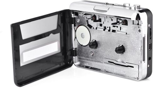 محول كاسيت إلى MP3، مشغل شريط Walkman، شريط كاسيت USB شخصي إلى PC MP3 CD Switcher Converter، مشغل الموسيقى الصوتي مع سماعات الرأس in Saudi Arabia