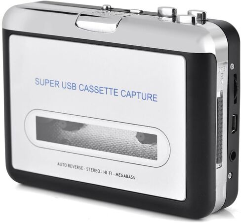 محول كاسيت إلى MP3، مشغل شريط Walkman، شريط كاسيت USB شخصي إلى PC MP3 CD Switcher Converter، مشغل الموسيقى الصوتي مع سماعات الرأس in Saudi Arabia