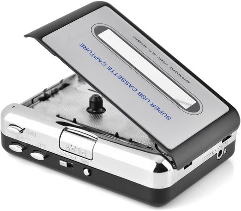 محول كاسيت إلى MP3، مشغل شريط Walkman، شريط كاسيت USB شخصي إلى PC MP3 CD Switcher Converter، مشغل الموسيقى الصوتي مع سماعات الرأس in Saudi Arabia