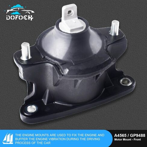 Front Right Rear Motor Mount Kit of 3 Compatible with Honda 2003 2004 2005 2006 2007 Accord 3.0L Automatic Transmission Replacement for A4526HY A4517 A4527 in Saudi Arabia