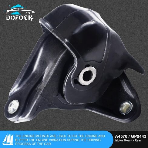 Front Right Rear Motor Mount Kit of 3 Compatible with Honda 2003 2004 2005 2006 2007 Accord 3.0L Automatic Transmission Replacement for A4526HY A4517 A4527 in Saudi Arabia