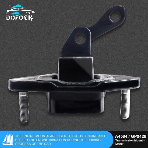 Front Right Rear Motor Mount Kit of 3 Compatible with Honda 2003 2004 2005 2006 2007 Accord 3.0L Automatic Transmission Replacement for A4526HY A4517 A4527 in Saudi Arabia