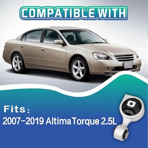 A7363 Front Right Engine Torque Strut Mount Compatible with Altima 2007-2012 3.5L & Maxima 2009-2014 3.5L & Murano 2009-2014 3.5L & Quest 2011-2014 3.5L & JX35 2013 3.5L ,1pes in Saudi Arabia