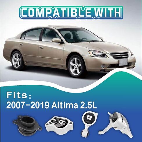 A7363 Front Right Engine Torque Strut Mount Compatible with Altima 2007-2012 3.5L & Maxima 2009-2014 3.5L & Murano 2009-2014 3.5L & Quest 2011-2014 3.5L & JX35 2013 3.5L ,1pes in Saudi Arabia