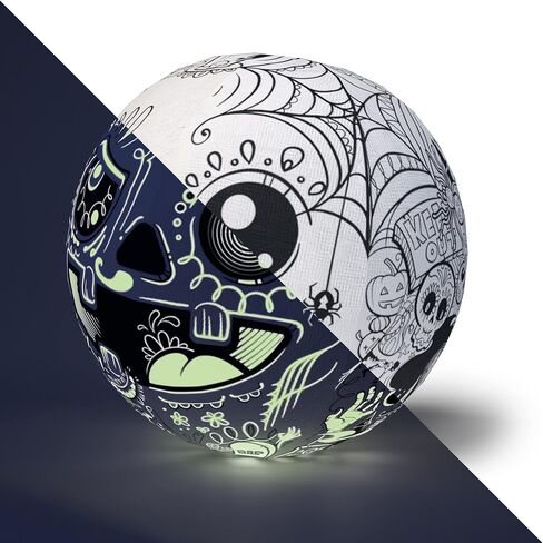 Ollyball Twilight - Glow in the Dark, Color-in Ball for Full-Force indoor and Outdoor Play! in Kuwait