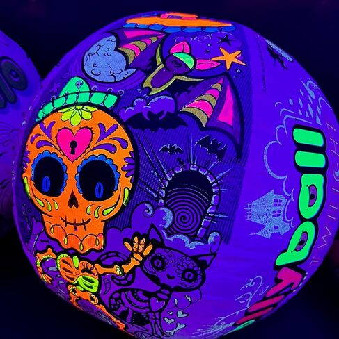 Ollyball Twilight - Glow in the Dark, Color-in Ball for Full-Force indoor and Outdoor Play! in Kuwait