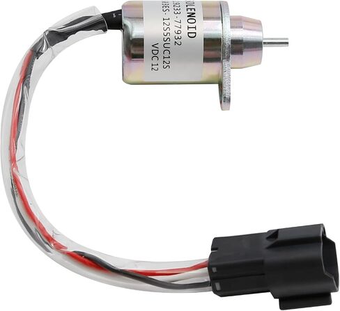 12VDC الوقود اغلاق استبدال الملف اللولبي ل Synchro Woodward 1503ES-12S5SUC12S Yanmar 119233-77932 جون ديري 4200 4300 4400 4500 4600 4700 in Saudi Arabia
