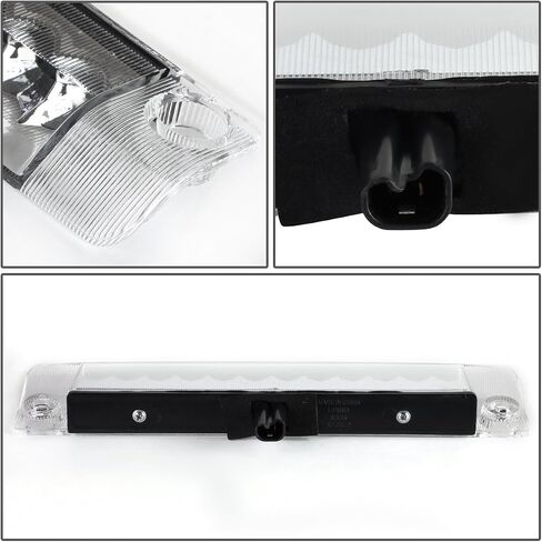 DNA MOTORING 3BL-4RUNNER10-LED-CH كروم الإسكان LED ضوء الفرامل الذيل الثالث [متوافق مع 10-16 4Runner / 14-16 هايلاندر / 10-15 بريوس / 12-16 بريوس C / 12-16 بريوس V / 11-16 سيينا ] in Saudi Arabia