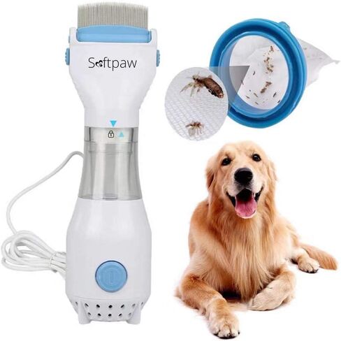 SOFTPAW | Electric Pet Hair Lice Remover | Vaccum Comb Lice and Eggs in Saudi Arabia