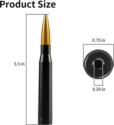 Urehepo Bullet Antenna, Antenna for Truck, Car Antenna Replacement, Truck Antenna, Truck Accessories for Men, Fit for Ford F150, Fit for Chevy Silverado 1500, Fit for Gmc Sierra 1500, Red in Saudi Arabia