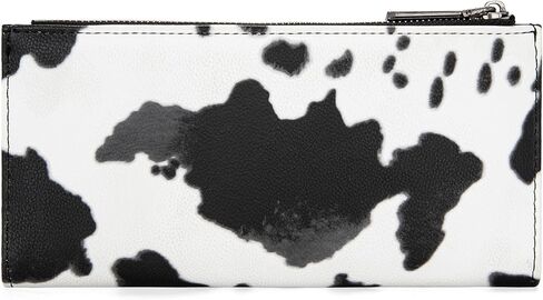 Wrangler Cow Print Tote Handbag and Bifold Credit Card Wallet Set in Kuwait
