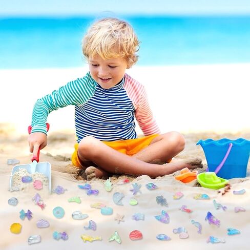 200 Pcs Ocean Mini Resin Animals, Tiny Sea Animal Figurines Miniature Plastic Figures for Dollhouse Fairy Garden Accessories Aquarium Decor DIY Crafts Fish Tank Potted Micro Landscape in Kuwait
