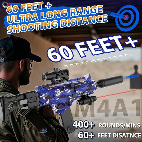 قناصة قاذفة تلقائية للألعاب الرغوية لبنادق NERF مع نطاق و IR ، لعبة Dart Blaster Electric مع 30 Dart Storag ، 120 الرغوة ، وألعاب ألعاب Air Technology For Technology for Kids in Saudi Arabia