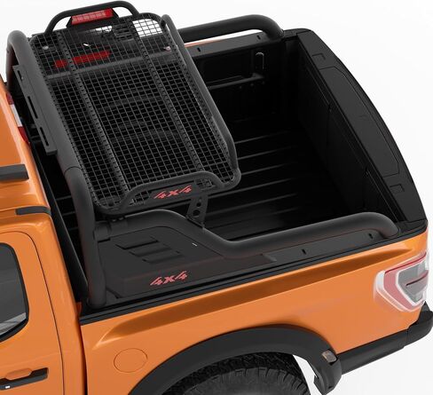 Truck Bed Roll Bars for Full Sizes & Mid Size Pickup Truck,Sport Rack Roll Bars with Cargo Basket Fit for Ford F-150/F-250/F-350,Ram,Ranger,Tundra,GMC Sierra,Chevy Silverado,Frontier and Titan in Saudi Arabia
