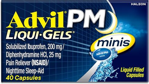Advil PM Liqui-Gels Minis, 40 Liquid Filled Capsules in Saudi Arabia