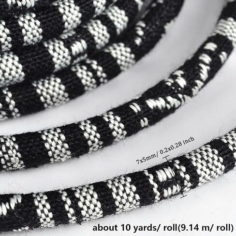 10 Yards Blue Ethnic Style Cloth Cord Bohemia Braid Round Friendship Rope Colorful Fabric Thread Polyester Colored Strings With Spool for Jewelry Making Necklaces Bracelets Beading Diy Craft in Saudi Arabia