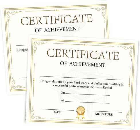 Certificate of Achievement, Colorful Stars Award Certificates Paper, Student of The Month Award Certificate, Certificates of Recognition for Classroom Students Employee, 25 Pcs (02) in Saudi Arabia