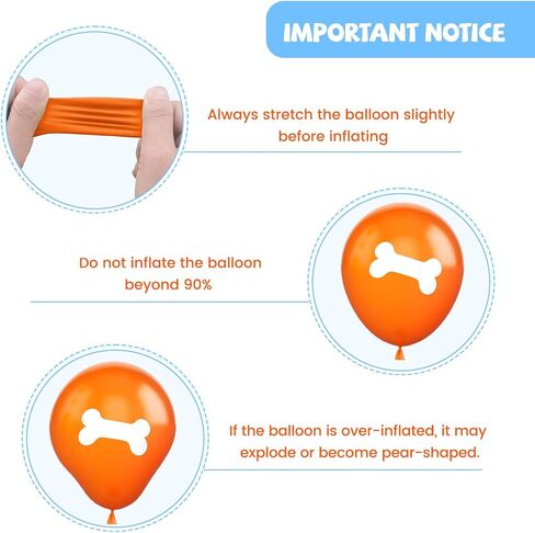 البالونات البناء ، 12 بوصة من الذهب الأسود الأسود البرتقالي البالونات للأطفال للأطفال in Kuwait