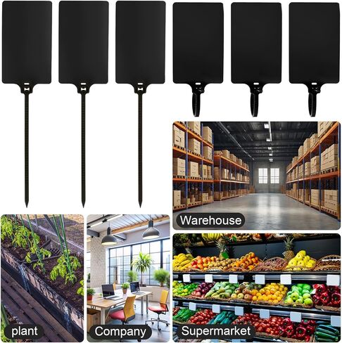 Chunful 500 Pcs Blank Plastic Tags Sealing Shipping Tags 3.94"x 2.36" Waterproof Labels Bulk Writable Hanging Tag Ties Sealing Strap Reusable Disposable Mark Labels for Keys Luggage Logistic(Colored) in Saudi Arabia