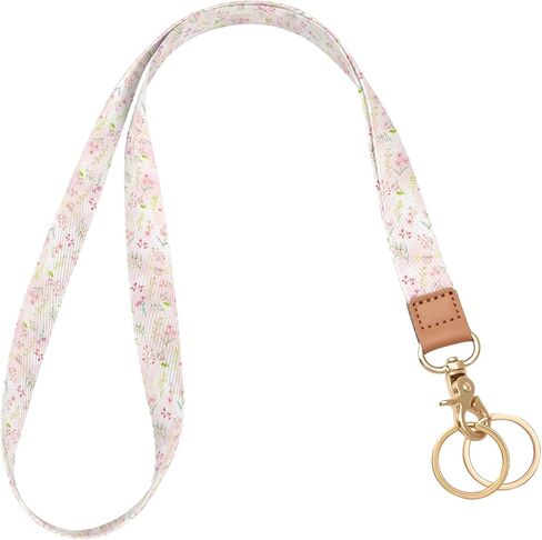 Lanyards for Keys, Neck Lanyards for ID Badges with Metal Hook, Cute Keychain Lanyard for Women in Kuwait